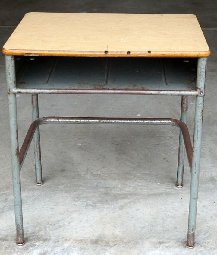 School Desk Vintage Make Over Scanerapp Com School Desk Vintage Make Over